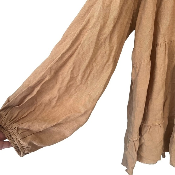 Heyson tiered button down blouse 3xl - Picture 3 of 8